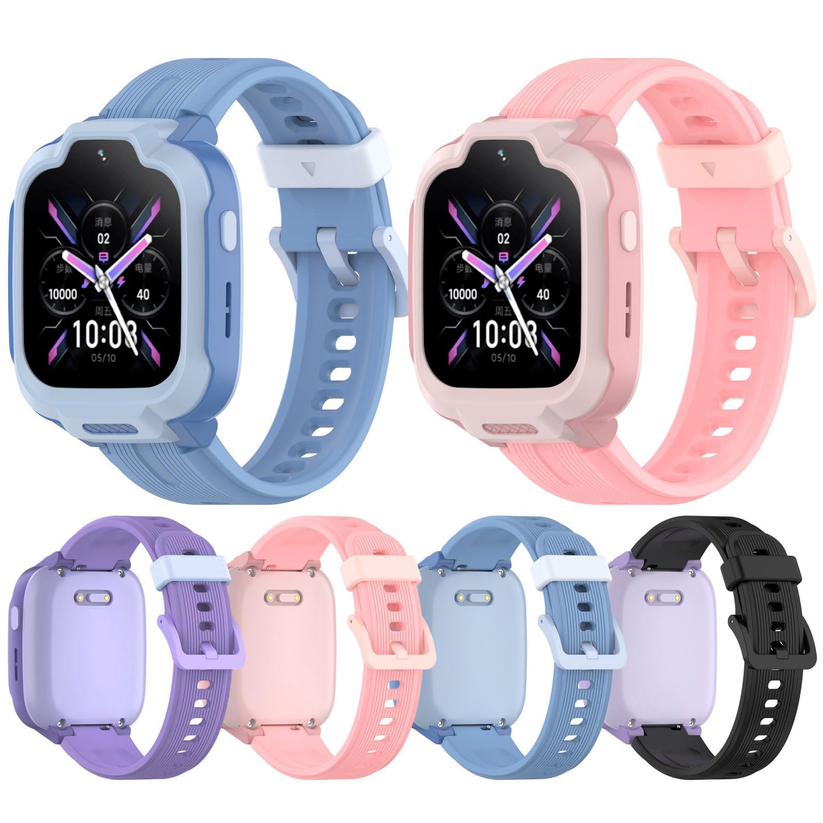 Correa De Silicona Para Reloj Pulseras Liberación Rápida Para Niños Repuesto 15mm Correas Impermeables Correa Silicona Suave
