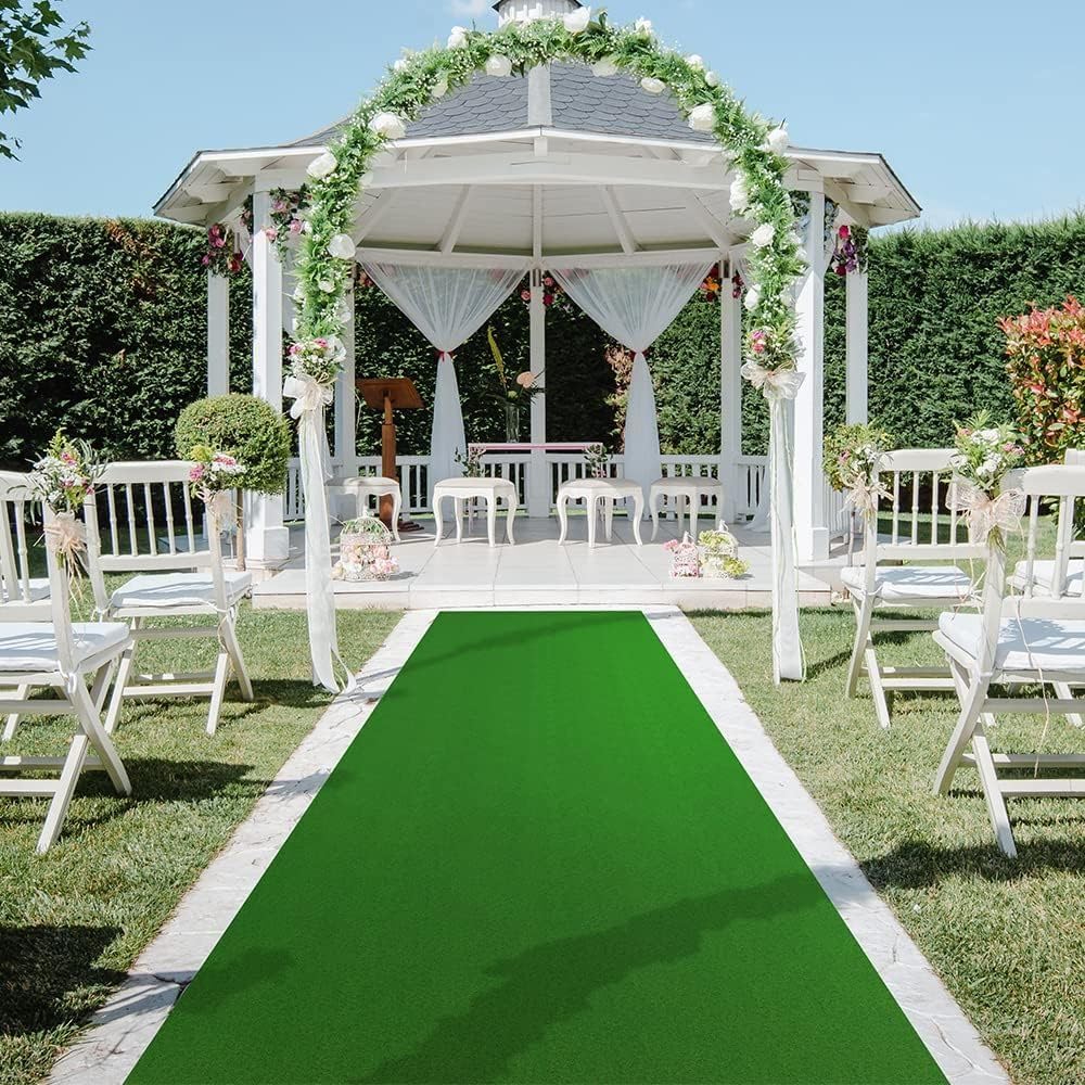 Passatoia Bianca In Feltro 100cm X 30m - Per Matrimoni, Eventi, Made In Italy - Foto 4