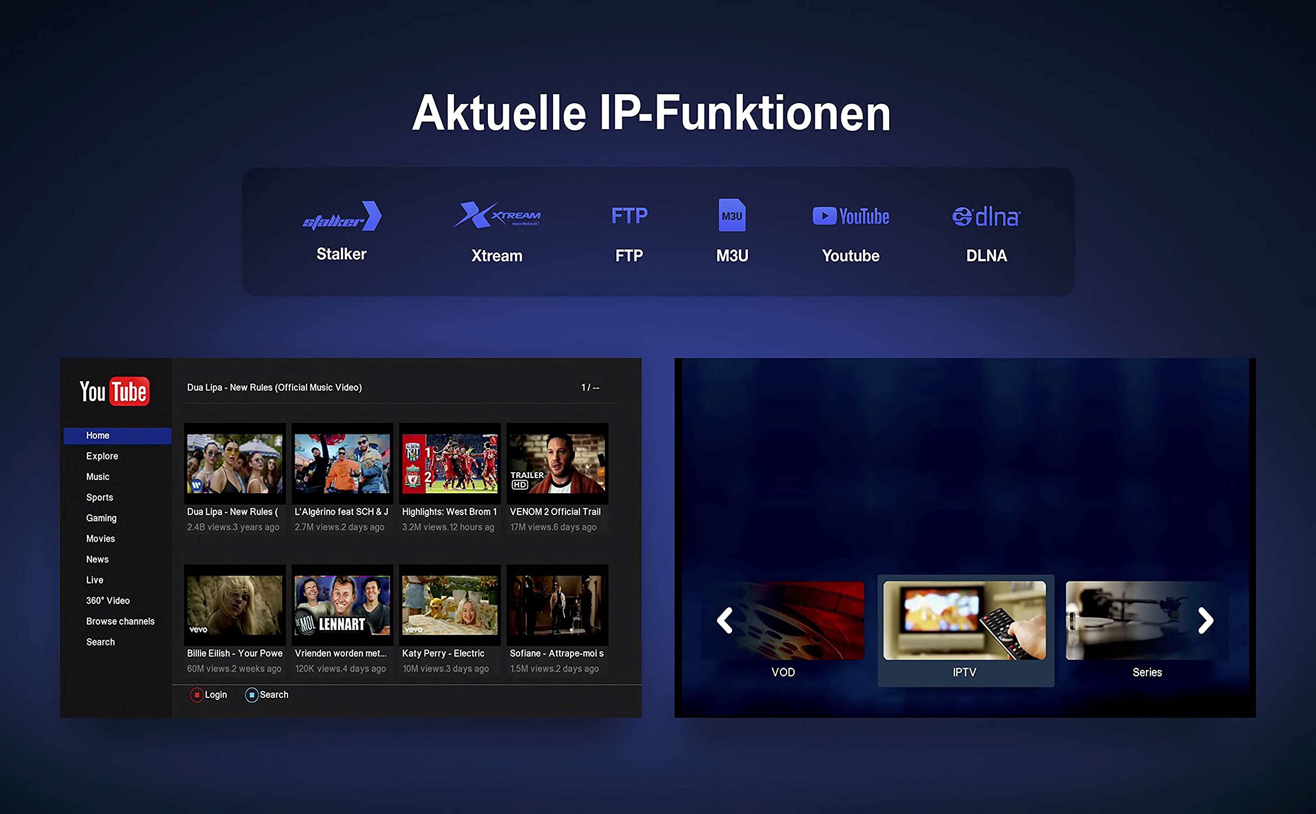 Apebox C2 4K UHD 2160p Combo Satelliten DVB-S2X & DVB-T2/C Multistream Receiver (1x DVB-S2X, 1xDVB-T2/C, 1x USB2.0, 1x USB3.0, HDMI, LAN, Kartenleser, YouTube) Schwarz