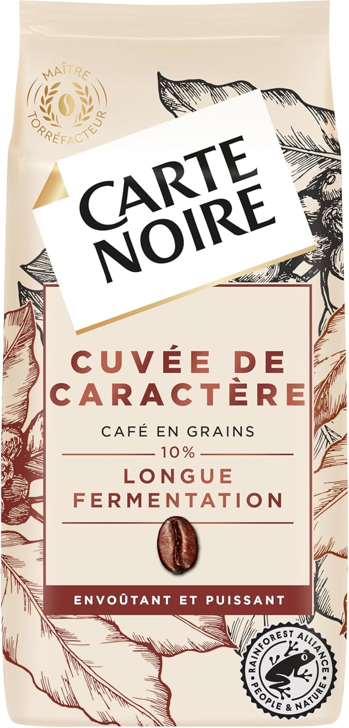 CARTE NOIRE - Café en Grains - Cuvée de caractère - 2Kg