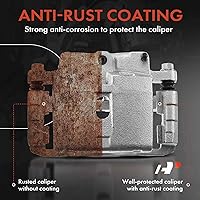 Vista 6 de A-Premium Conjunto de pinza de freno de disco compatible con modelos selectos de Cadillac, Chevy y GMC - Silverado 1500, Suburban 1500, Sierra 1500