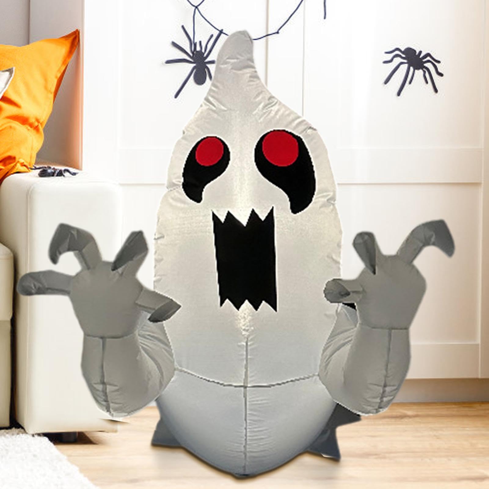 Decorazione Halloween Fantasma Decorazione Autunnale Inquietante con Luce