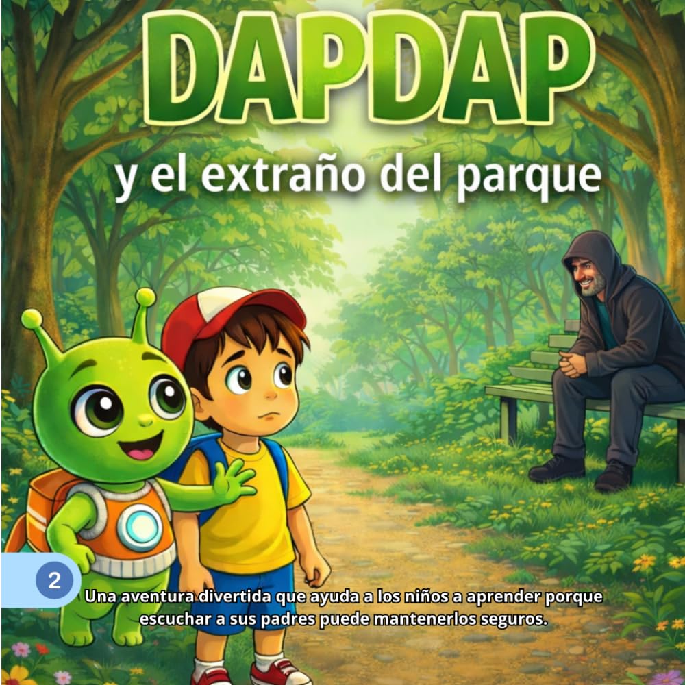 DAP-DAP y el Extraño del Parque: Cuento infantil educativo sobre seguridad y desconocidos para niños de 3 a 7 años que enseña a reconocer riesgos, ... situaciones cotidianas (El Mundo de DAP-DAP)