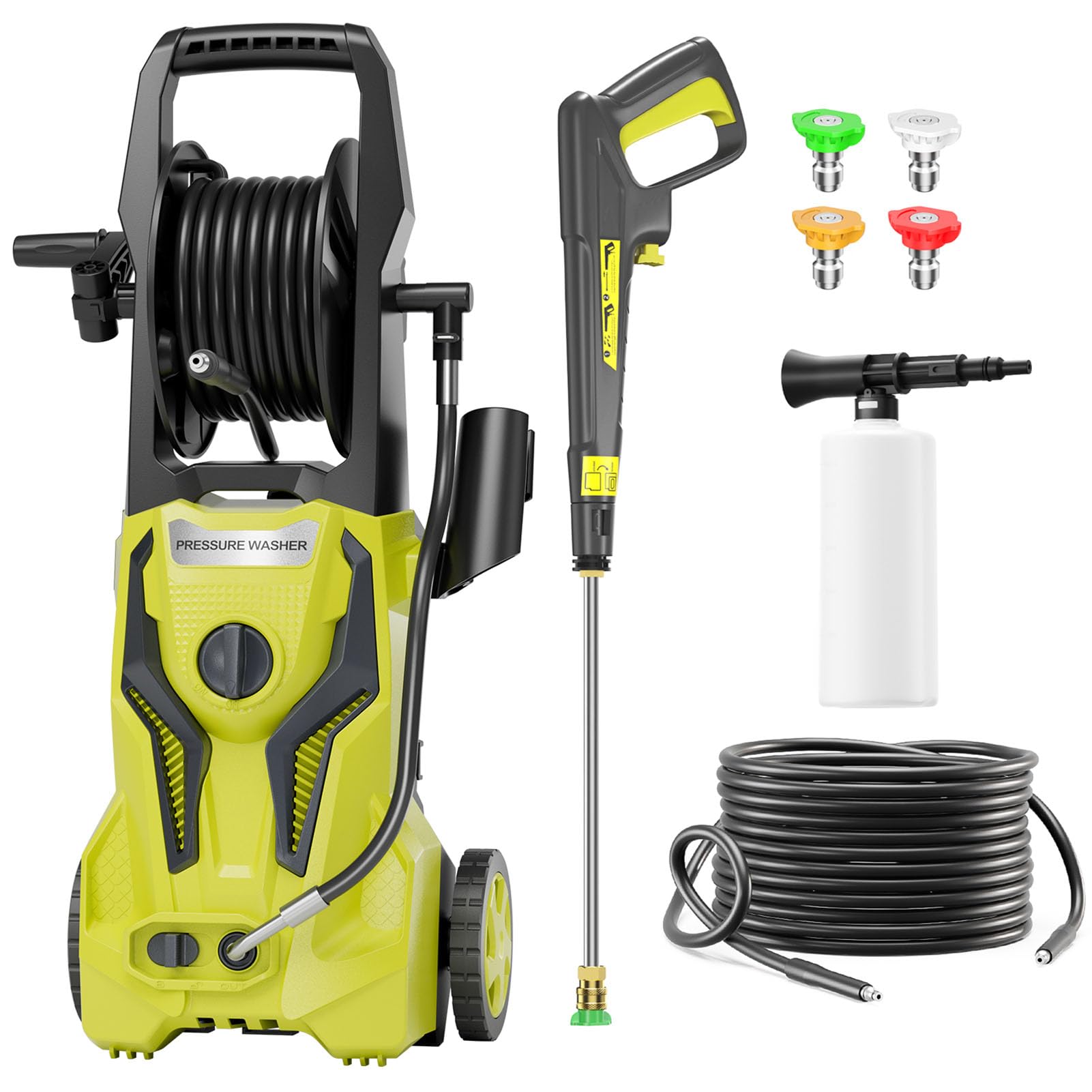 Amazon.com : Electric Pressure Washer - 5000PSImax 3.2GPM ZHUOLIN