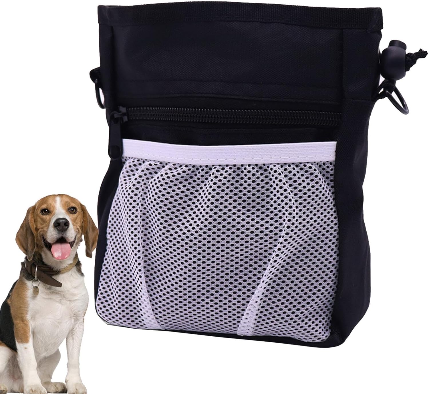 NATWEE Dog Training Waist Bag, Pet Training Food Container Bag, Dog