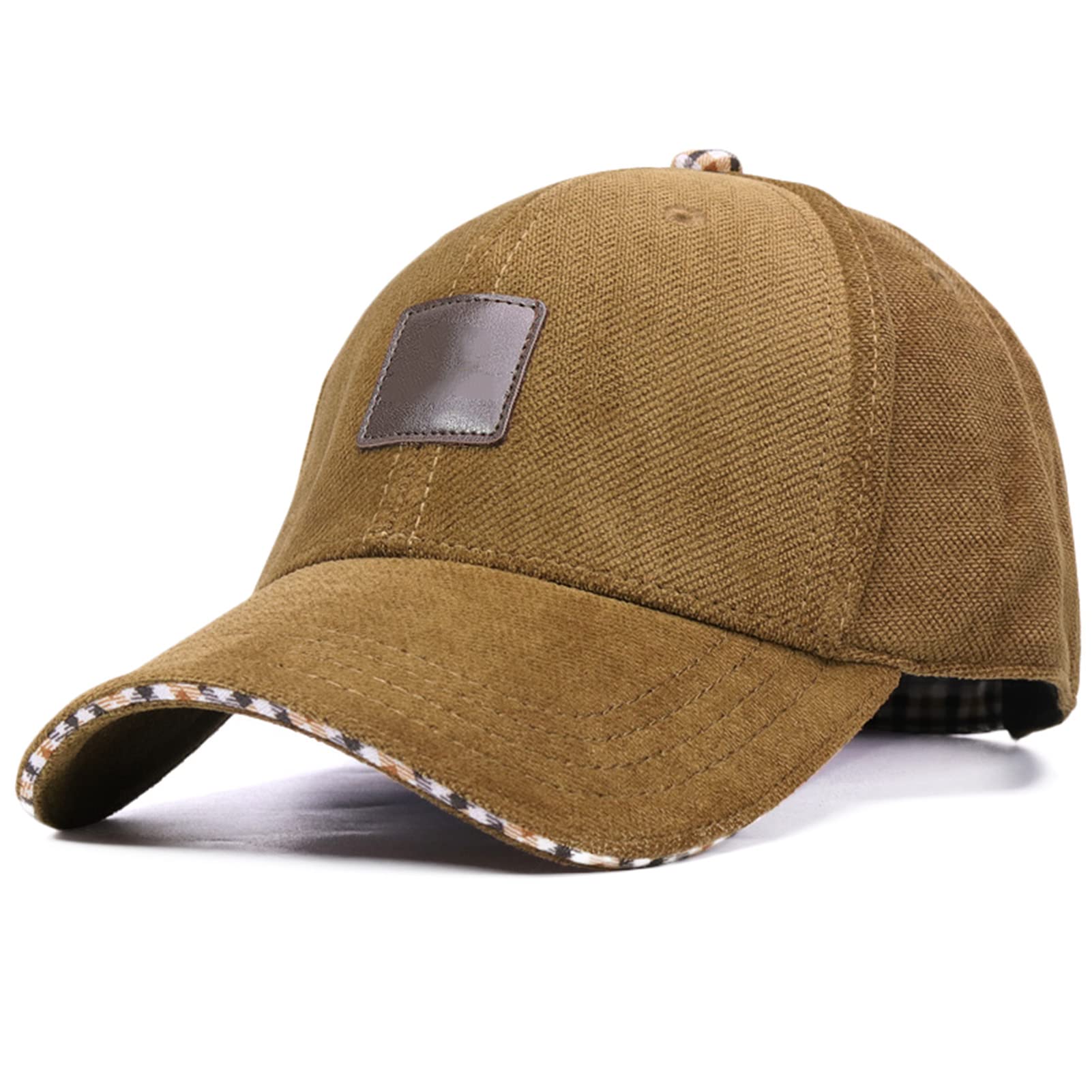 Berretto da Baseball Cappello da Sole Visiera da Sole Berretto da Golf Vintage Autunno Inverno Cappello Regolabile per Uomo Donna