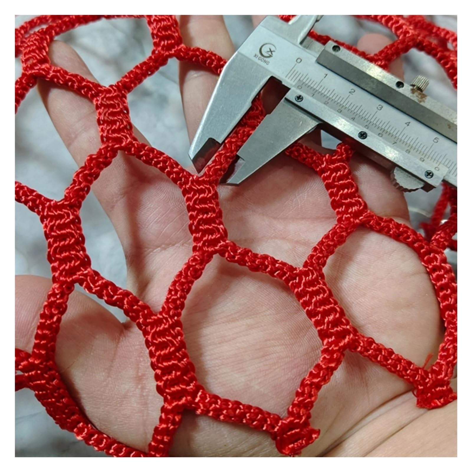 Red de seguridad duradera para barandillas y parques infantiles, malla decorativa para protección de trampolín