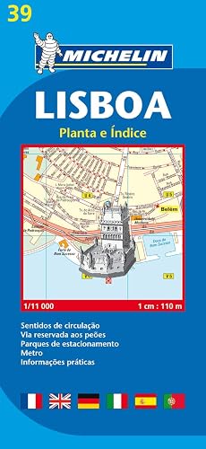 Michelin Map Lisboa #39: Lanta e Indice