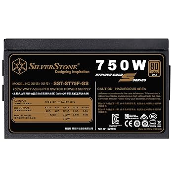 動作品 Silverstone ATX電源 750W 80Plus GOLD SST-VA750-G ― 80 PLUS Gold 750W ATX電源｜テックウインド株式会社