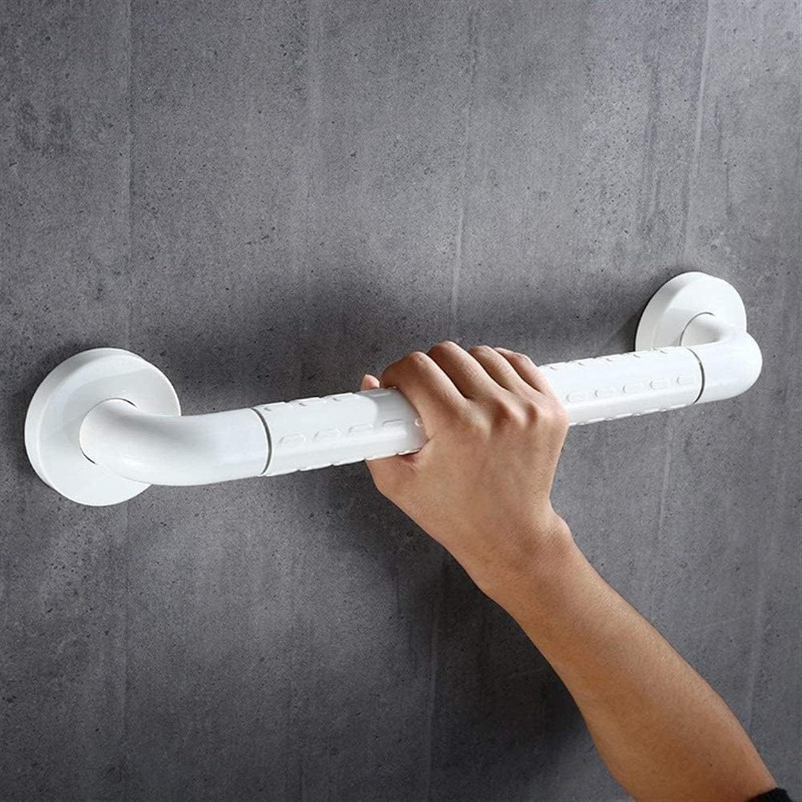 FKXSXAZ Stair Handrail for Elderly Injury, Corridor Support Assist Balance Grab Bars with Accessories, Bathroom Bathtub Toilet Stainless Steel Waterproof Hand Rail(B,68cm(26.77in))