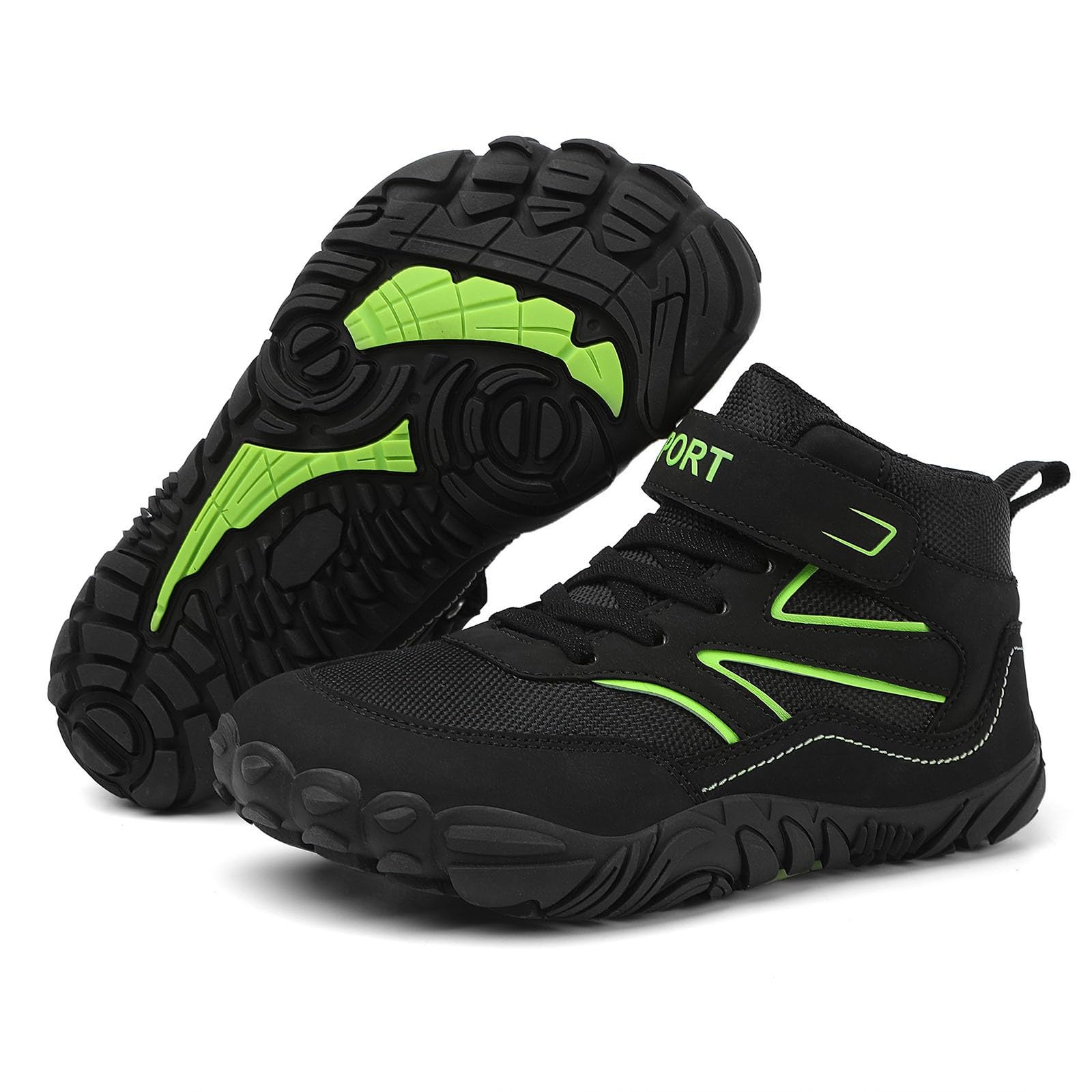 Stivali per Bambini Stivali Alti Invernali per bambinie Ragazze Autunnali Invernali Scarpe da Trekking Outdoor Leggero Antiscivolo Fodera in Pile Scarpe da Trekking Outdoor