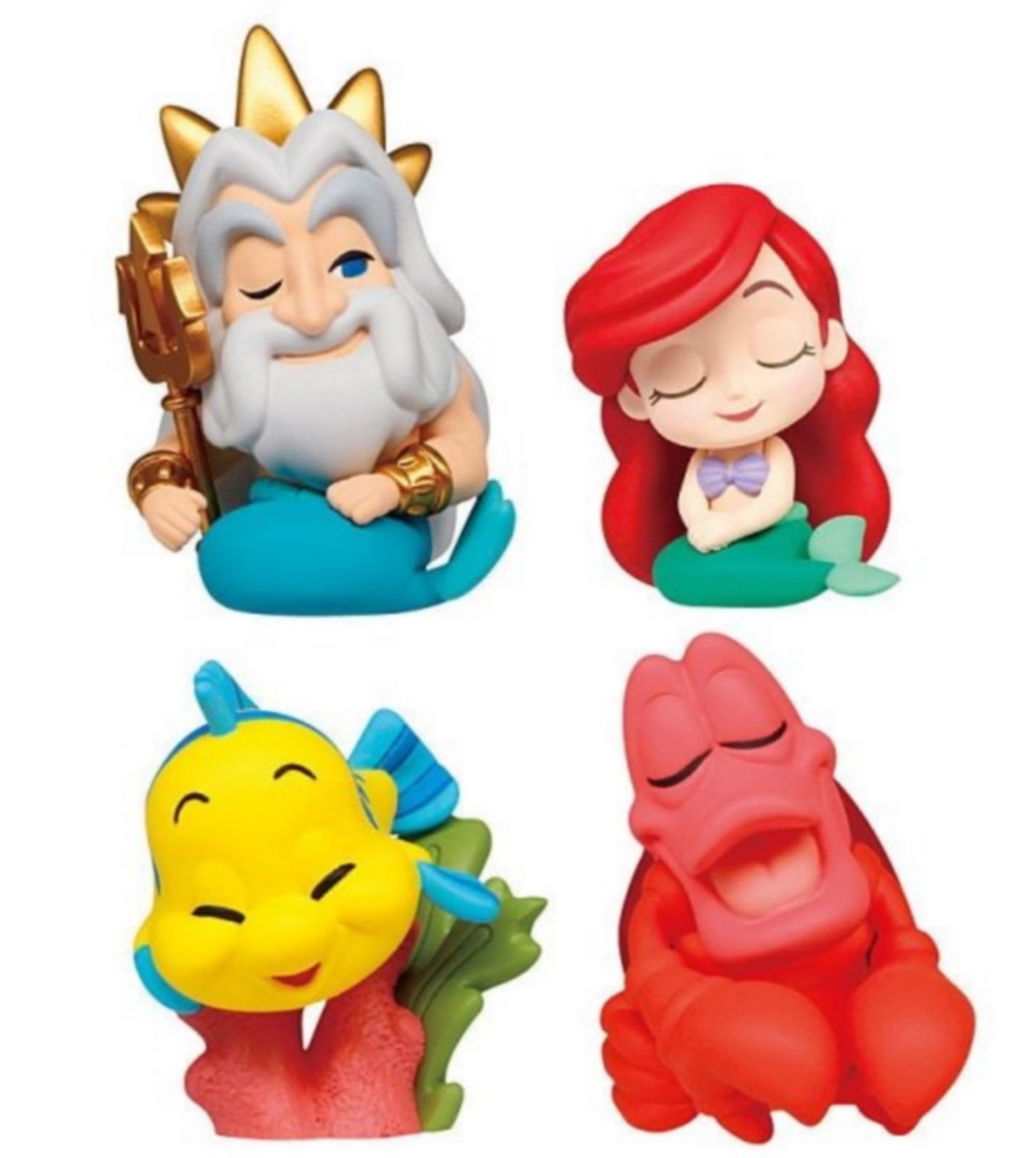 Amazon.co.jp: 肩ズンFig. リトル・マーメイド [全4種セット