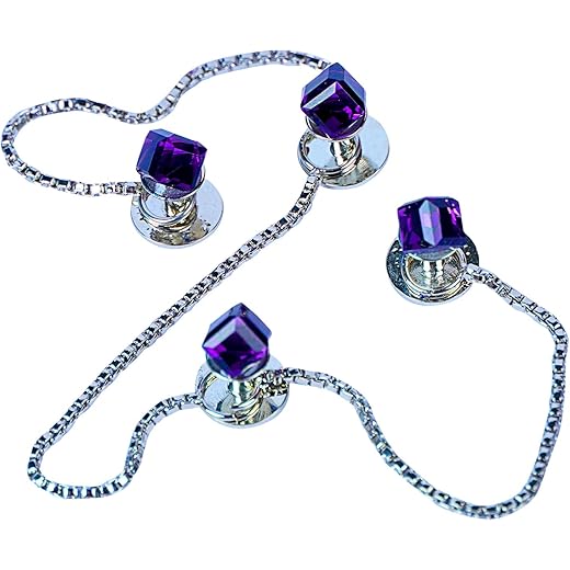 Maskey Brass Body Silver Plated Kurta Buttons