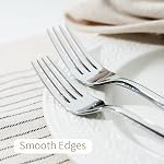 Alata Potter 20-Piece Forged Silverware Set Stainless Steel Flatware Set,Service for 4,Include Fork Spoon Knife,Mirror Polished Cutlery Set,Utensil Sets for Home Restaurant Wedding,Dishwasher Safe