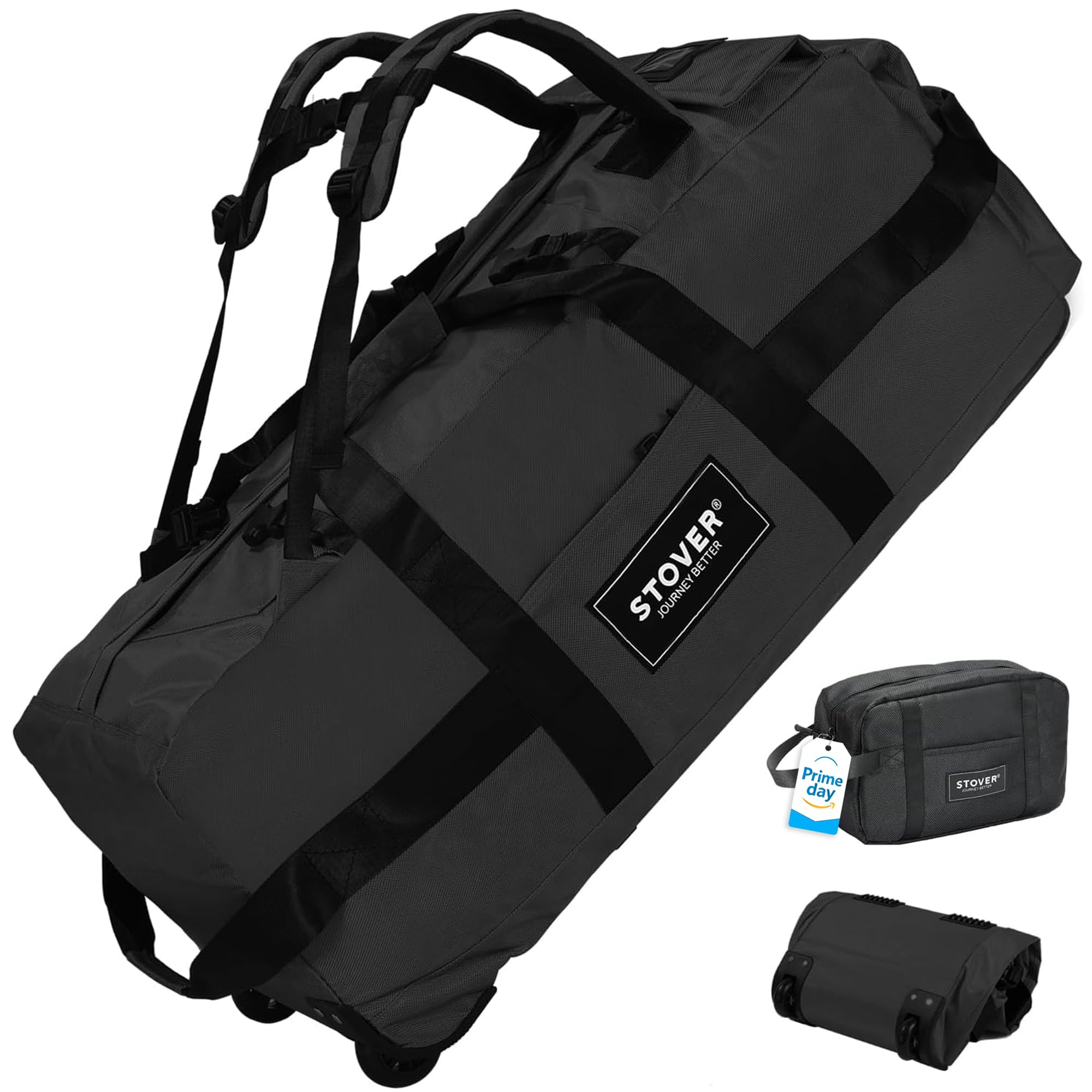 STOVER 80L Rolling Duffel