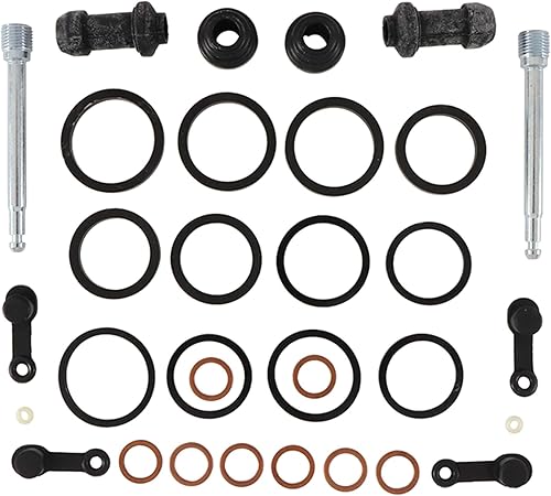 Miniatura 2 de All Balls Racing Kit de reconstrucción de pinza delantera 18-3053 compatible conrepuesto para Honda CBR1100XX 1997-2007, GL1800 Gold Wing 2001-2017,