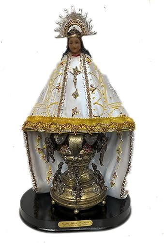 Virgen De Juquila 12" Nuestra Señora Inmaculada de Juquila 12" Oxaca Mexico Estatua Nueva