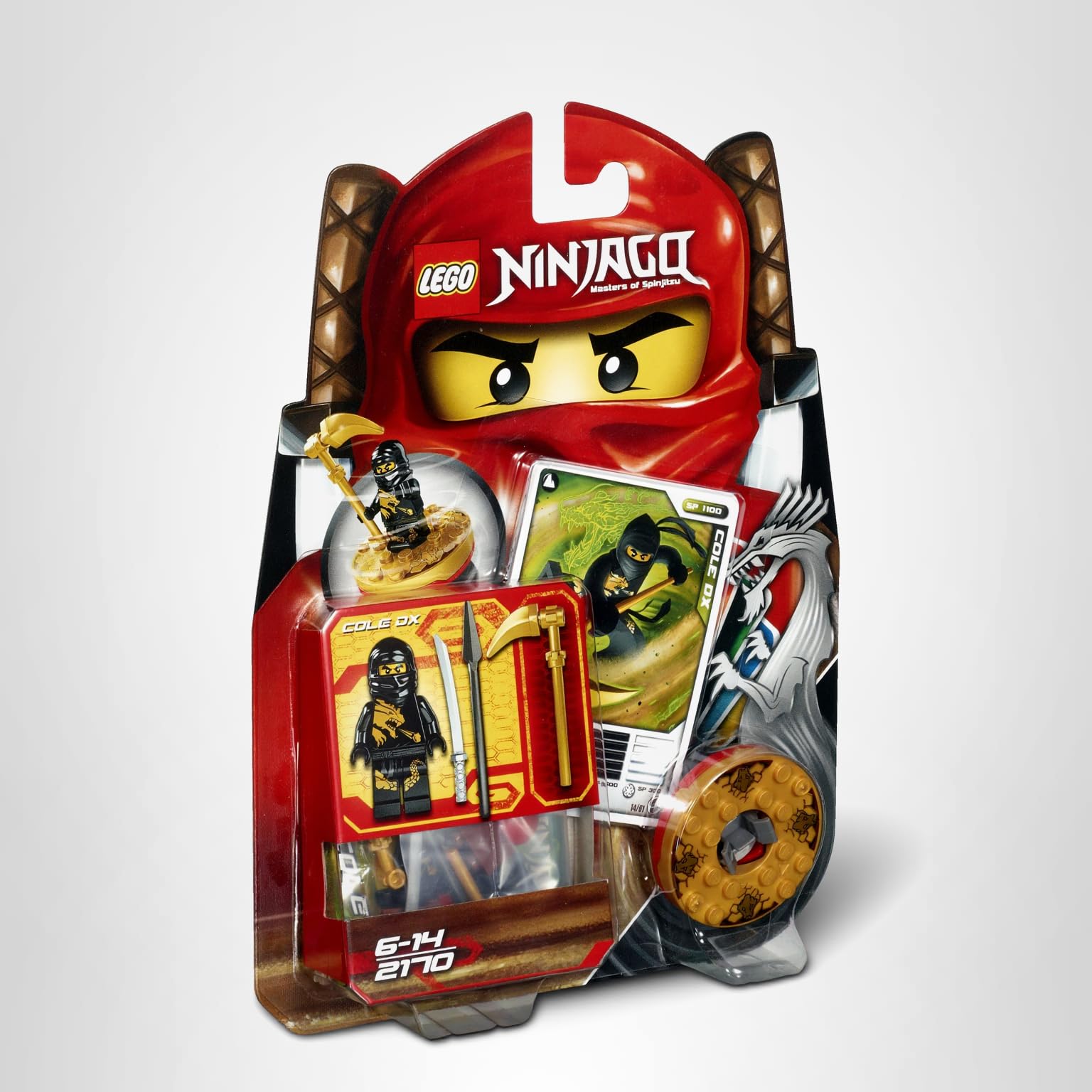Amazon.com: LEGO Ninjago Cole DX 2170 : Toys & Games