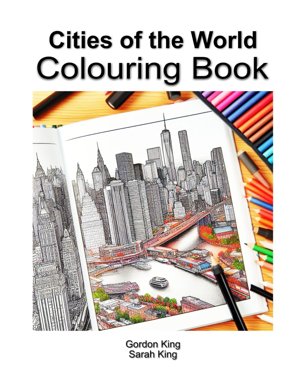 Cities of the World Colouring Book