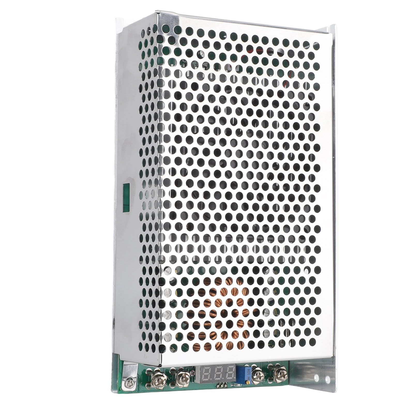 Fafeicy Przetwornica Obniżająca DC-DC, Wejście 25-90V, Wyjście 2,5-60V, 1500W, 50A, moduł Regulacji Napięcia o Dużej Mocy z obudową ze Stopu Aluminium i Zabezpieczeniem Przed