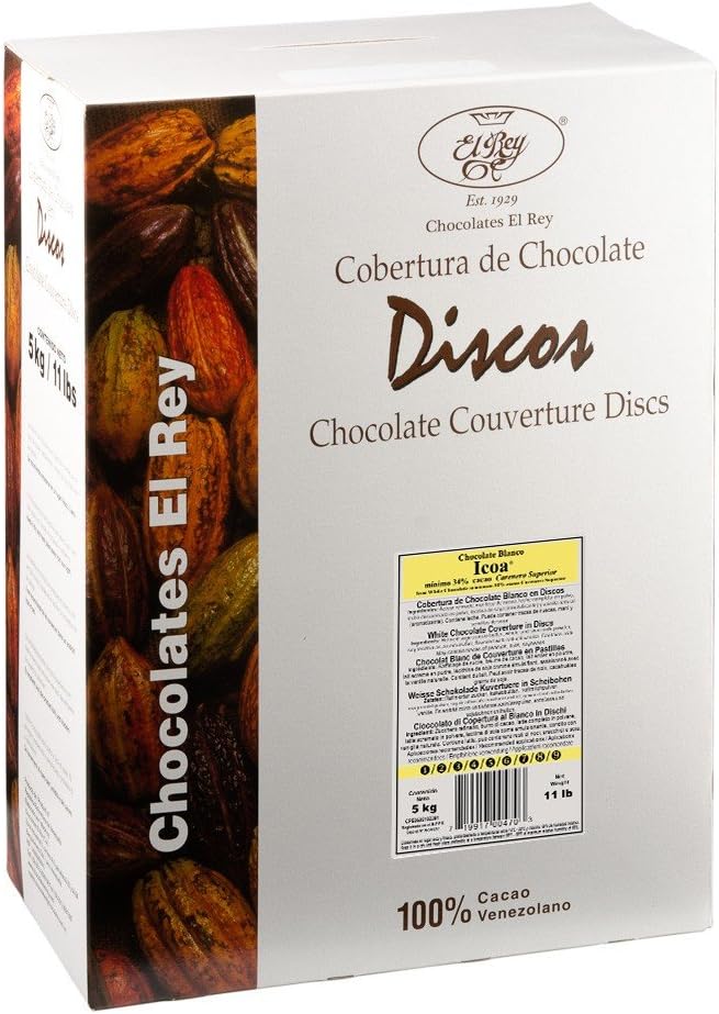 Icoa White Chocolate Discos