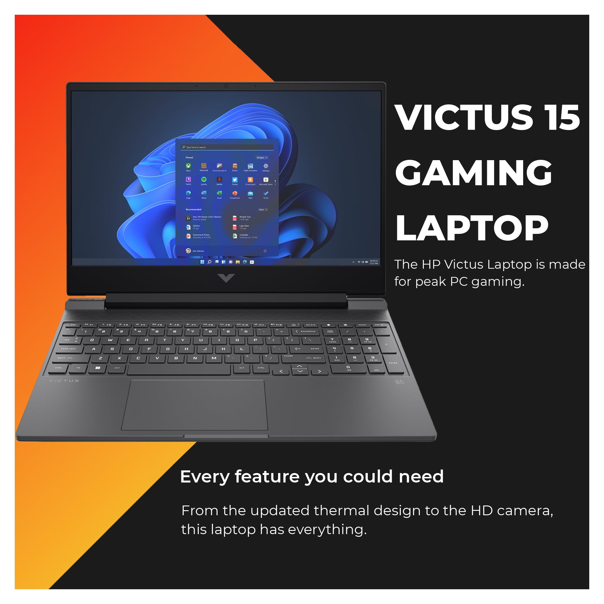 Amazon.com: HP Victus Gaming Laptop, AMD Ryzen 5 8645HS, 16 GB