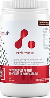 ATP LAB - ATP Supreme Beef Protein Powder Grass Fed 850g (Chocolate Flavour) - Muscle Growth and Weight Loss Supplement - Hydrolyzed Beef Protein Powder