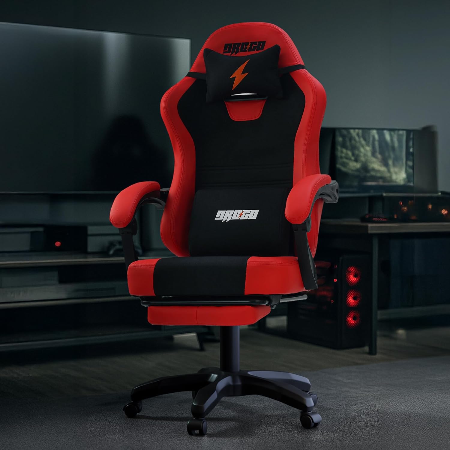 DROGO Aura Ergonomic Gaming Chair (Red)