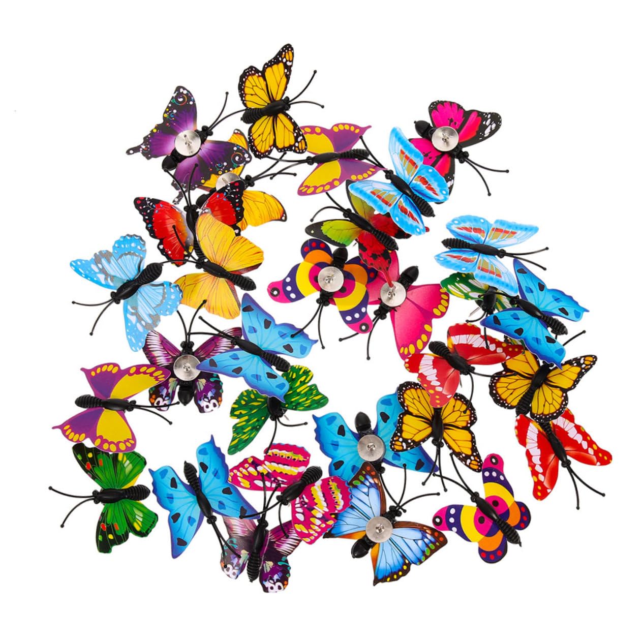 Gadpiparty 5 Series Chincheta De Color Tachuelas para Colgar En La Pared Chinchetas Decorativas Tachuelas Chinchetas Transparentes De Polivinilo 50 Piezas X 5
