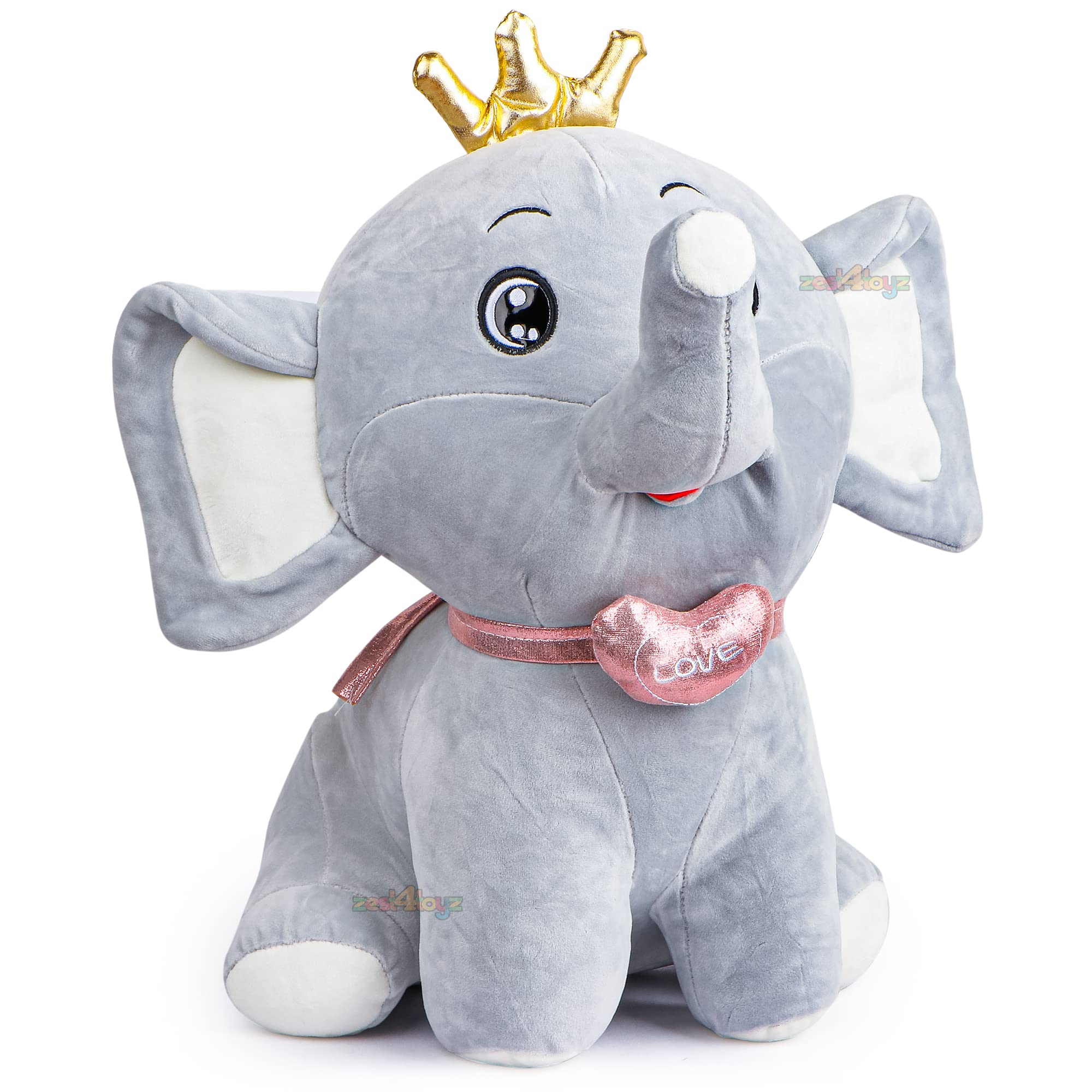 See full amazon price history chart for Zest 4 Toyz Super Soft Toys Stuffed Animal Plush Teddy for Kids Birthday Gifts Toys Baby Boys Girls 50 cm (Elephant Crown) Multicolor (Pack of 1) Zest 4 Toyz Super Soft Toys Stuffed Animal Plush Teddy for Kids Birthday Gifts Toys Baby Boys Girls 50 cm (Elephant Crown) Multicolor (Pack of 1) (B09QT1VH6K) Amazon Price History, Amazon Price Tracker