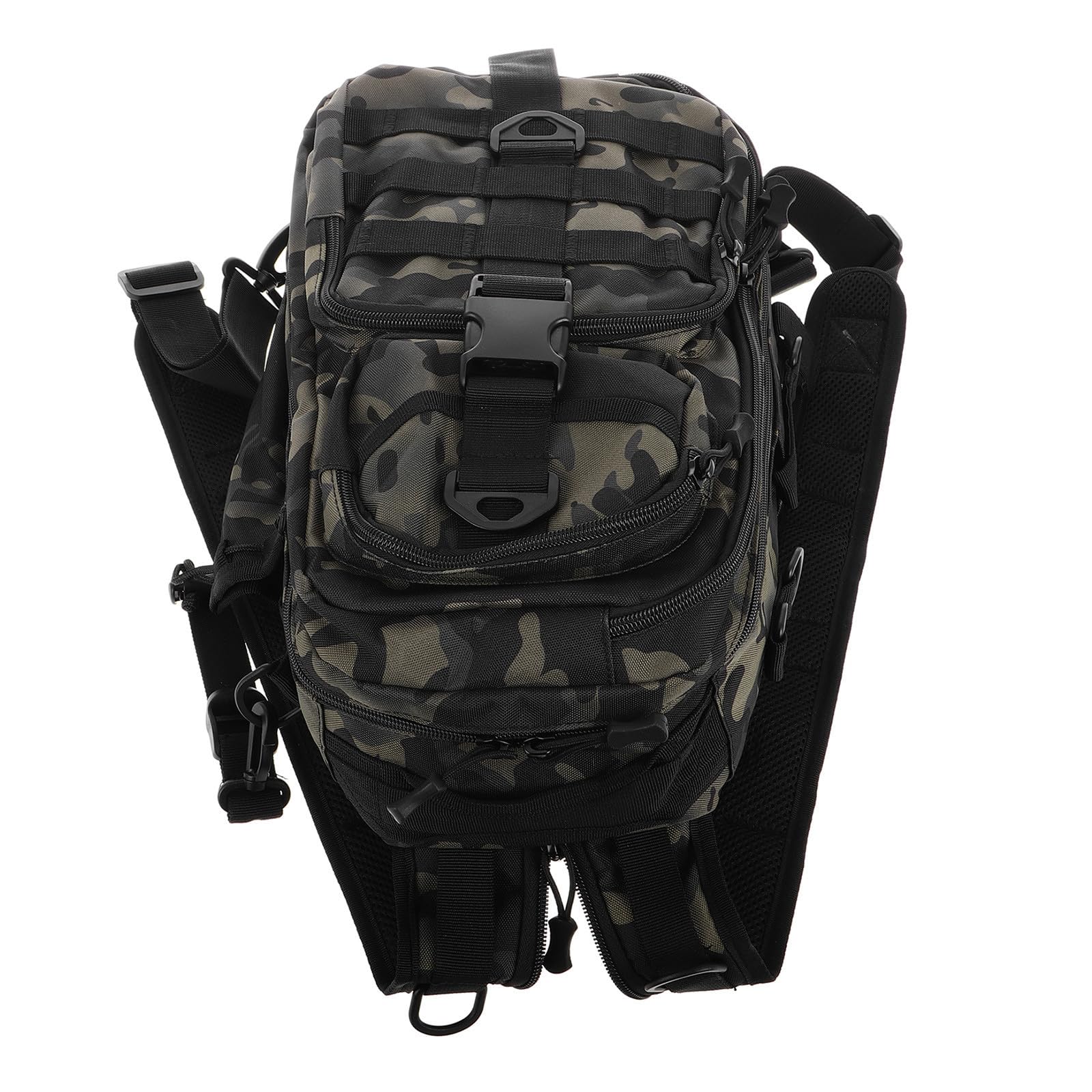 Sewroro Multifunktionaler Angelrucksack, Große Kapazität für Outdoor