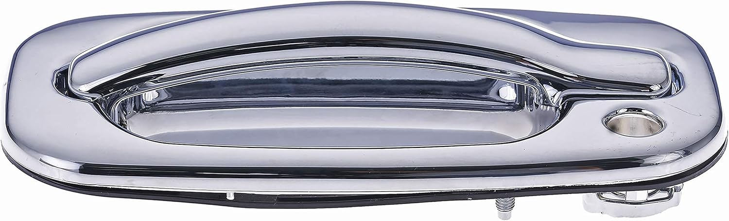 Dorman 91130 Front Driver Side Exterior Door Handle Compatible with Select Chevrolet / GMC Models, Chrome