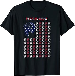 Kawaiisu Native American Indian Chief USA Flag 4th July T-Shirt