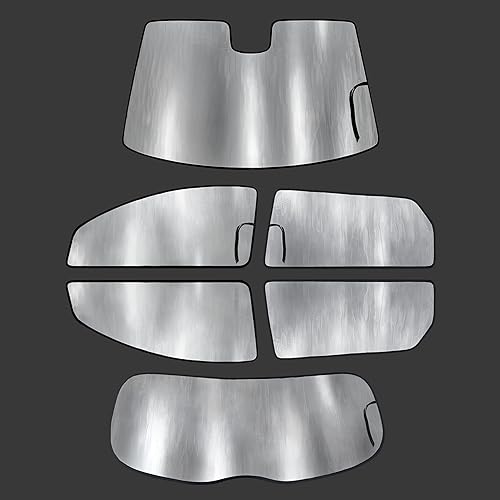 GalaxyAutoShield - Juego completo con parasol para parabrisas para Ford Maverick 2022 2023, XL, XLT, Lariat, accesorios de privacidad para parasol