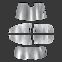 Custom Fit Full Set Windshield Sun Shade for 2010-2019 2020 2021 2022 2023 2024 2025 2026 Dodge RAM 2500 3500 Crew/Mega Cab ONLY, UV Reflector Privacy Insulated
