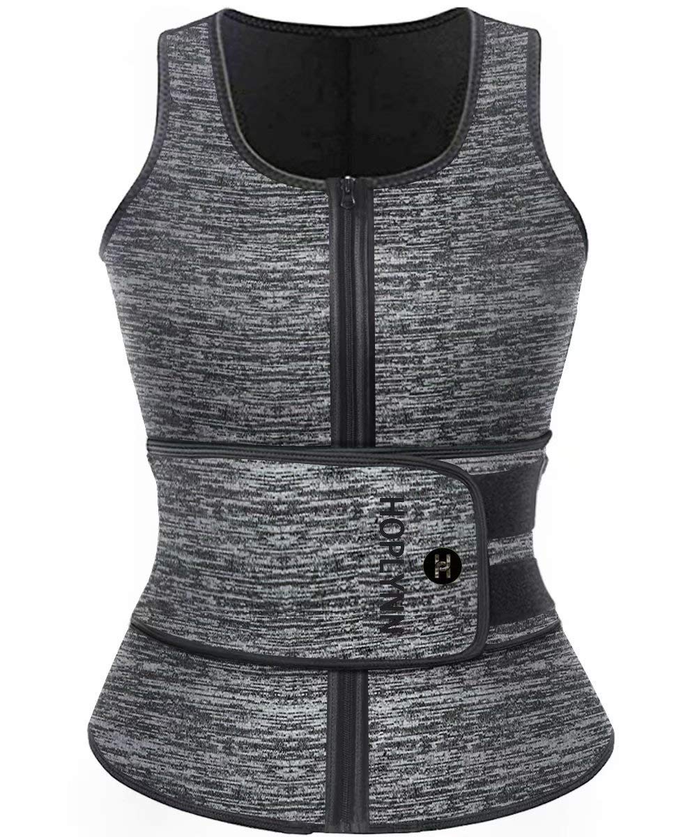 Neoprene Sauna Sweat Waist Trainer Corset Trimmer Vest for Women Weight Loss, Waist Cincher Shaper Slimmer