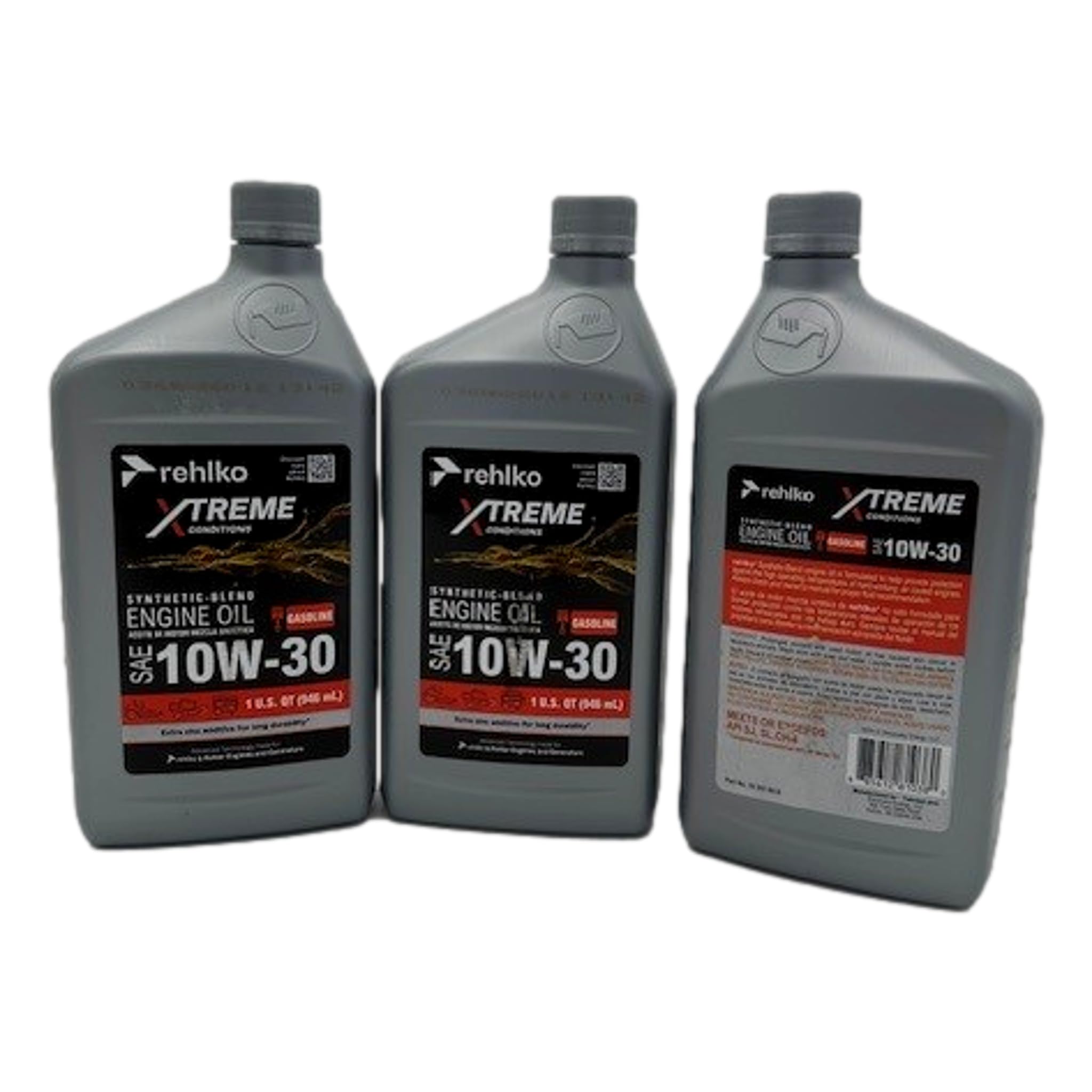 Maintenance 3 PK Kohler Engine 10W30 Synthetic Blend Motor Oil 1 Quart Bottles
