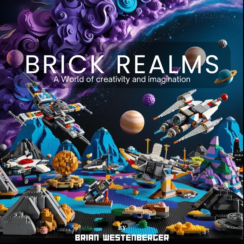 Brick Realms livre d'inspiration lego en anglais pour des après-midi de création en famille