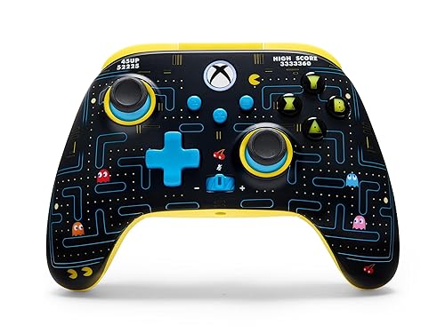 PowerA Wireless Controller for Xbox Series XS - PAC-MAN SE, hall effect thumbsticks, low latency wireless, officially licensed, works with Xbox One