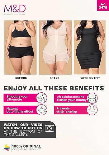 Miniatura 5 de M&D Fajas Colombianas Reductoras y Moldeadoras Post Surgery Compression Stage 2