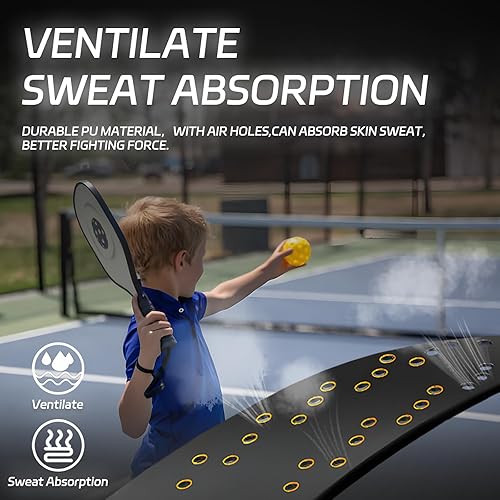 Miniatura 5 de Juego de cinta de agarre ponderada Pickleball de 15 piezas, mejora el control y la estabilidad