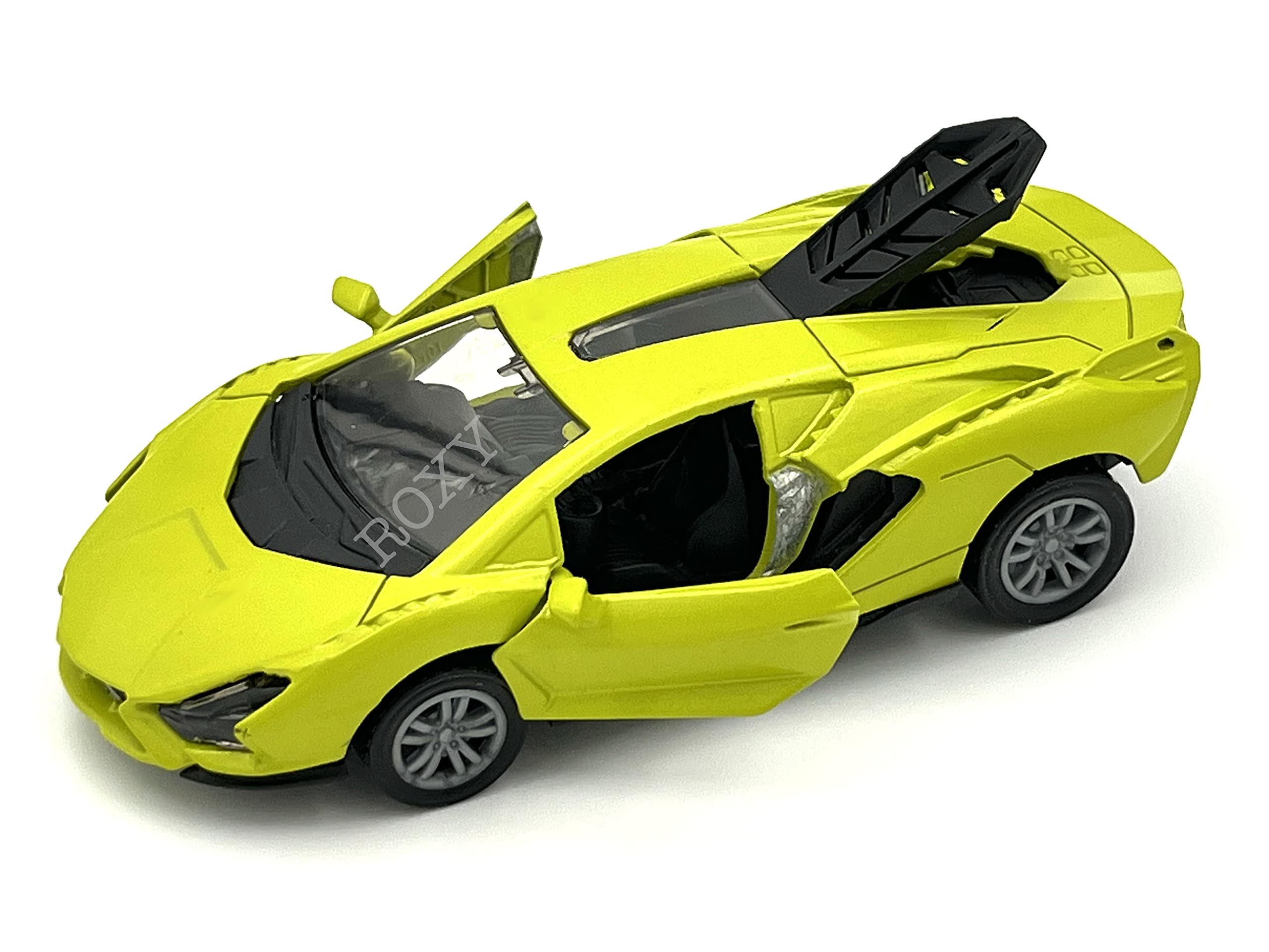 Metal Toy Car Lambo Sian with Openable Doors Trunk, High Speed Car with Pull Back, Dual Tone Sports Car for Kids. (Size 1:32). (B0CZJSLY1P) Amazon Price History, Amazon Price Tracker