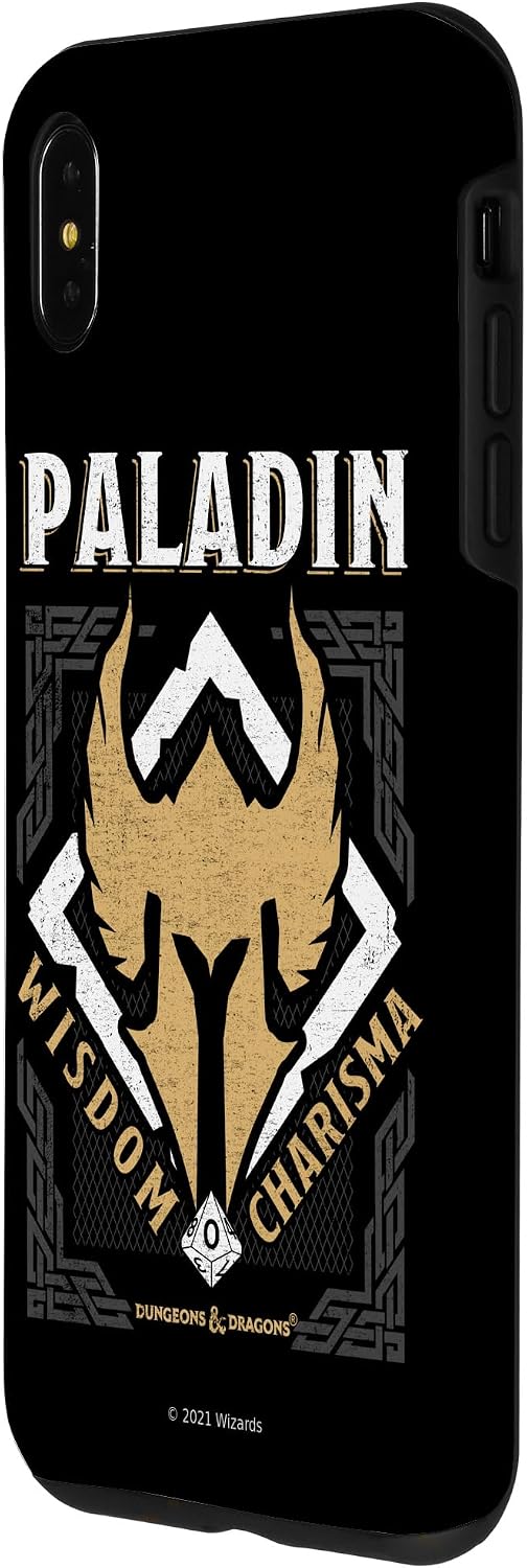Dungeons & Dragons Paladin Wisdom & Charisma Case for iPhone XS Max