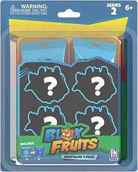 Blox Fruits MiniFig Mystery 4 Pack - Series 2