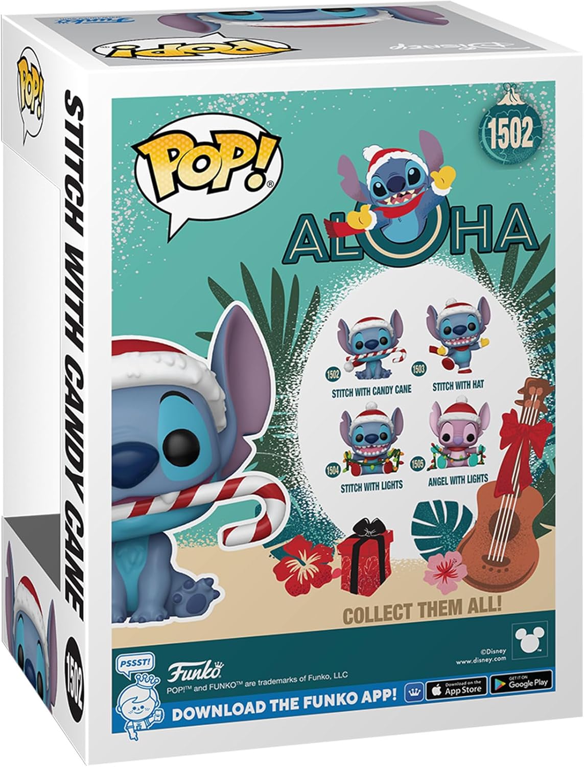 Funko Pop! Disney: Stitch - Stitch with Candy Cane