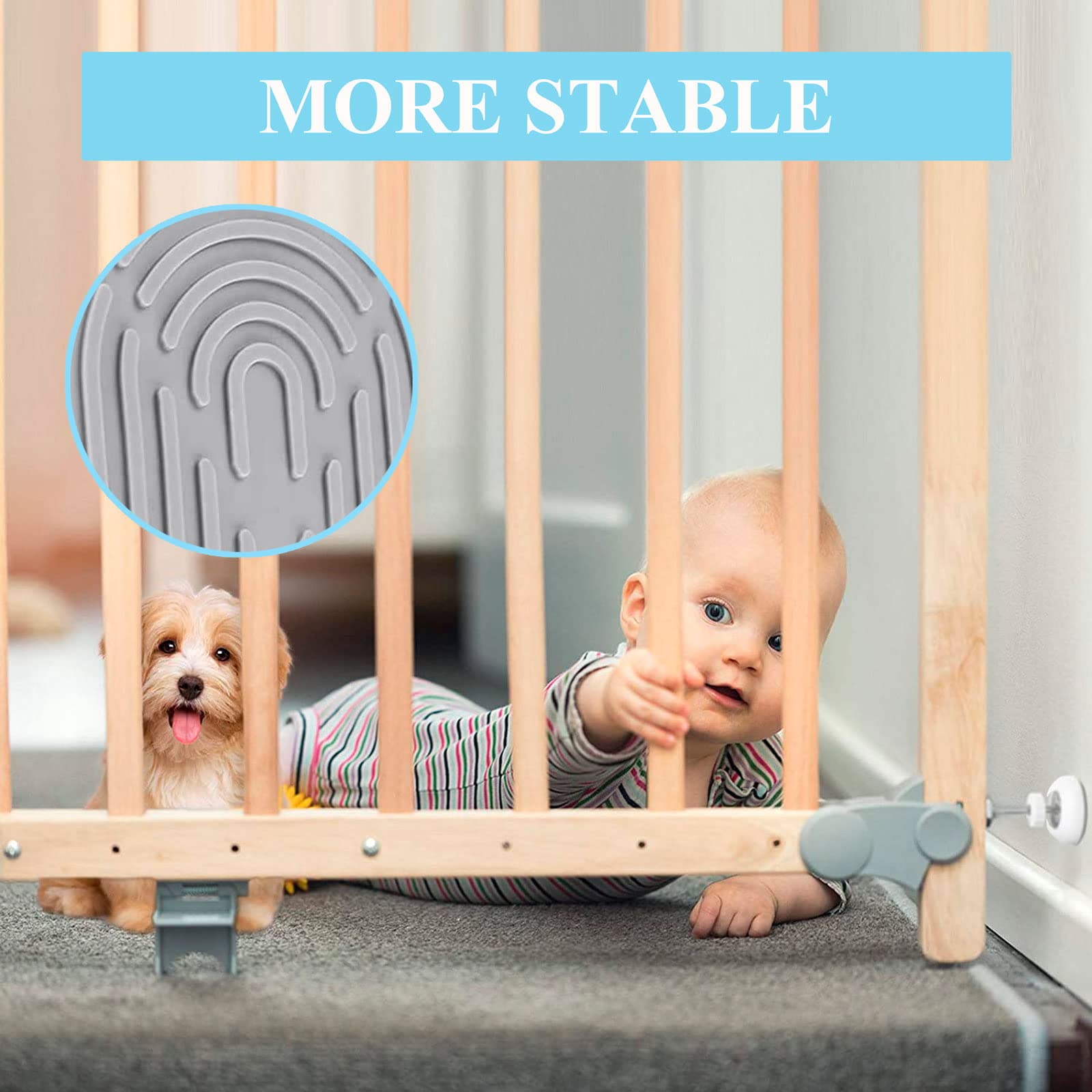 4 Viti A Pressione M10 Per Cancelli Sicurezza Bambini E Animali - Lunghezza 90 Mm (Bianco) - Foto 7