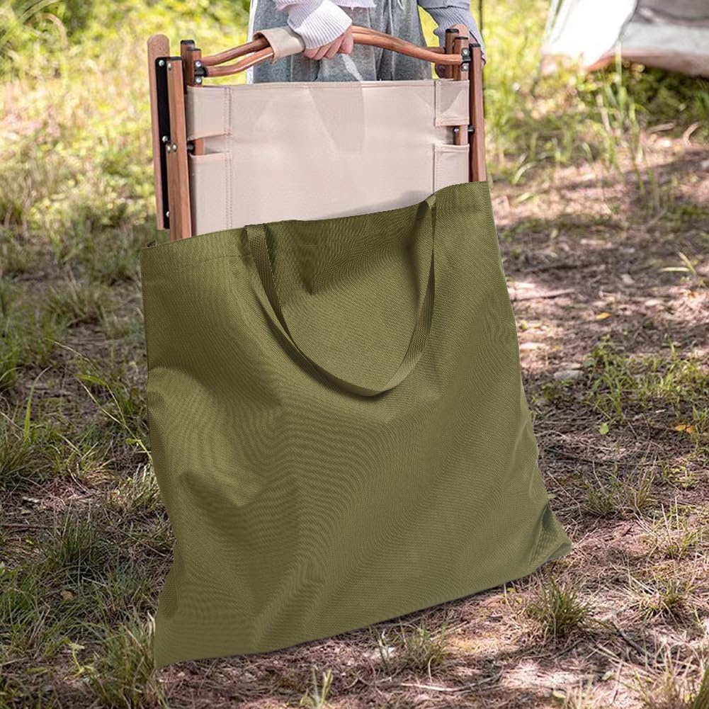 GORGECRAFT 83x 64cm Camping Folding Chair Replacement Bag Lightweight Storage Carrying Bag Green Oxford Fabric for Beach Chair Zero Gravity Lounge Chair Director Chair Camping Travel Outdoors
