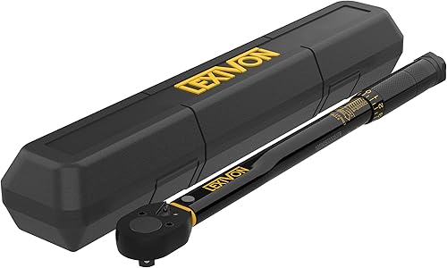 Miniatura 8 de LEXIVON - Llave de trinquete dinamométrica de 3/8 pulgadas, 10~80 pies-libras/13.6~108.5 Nm (LX-182)