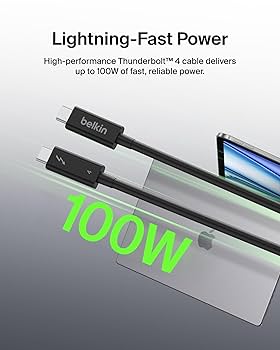o*a様 belkin Thunderbolt4CoreHub&USBC有線LA Amazon.com: Belkin Thunderbolt 4 Cable (1M, 3.3ft Power