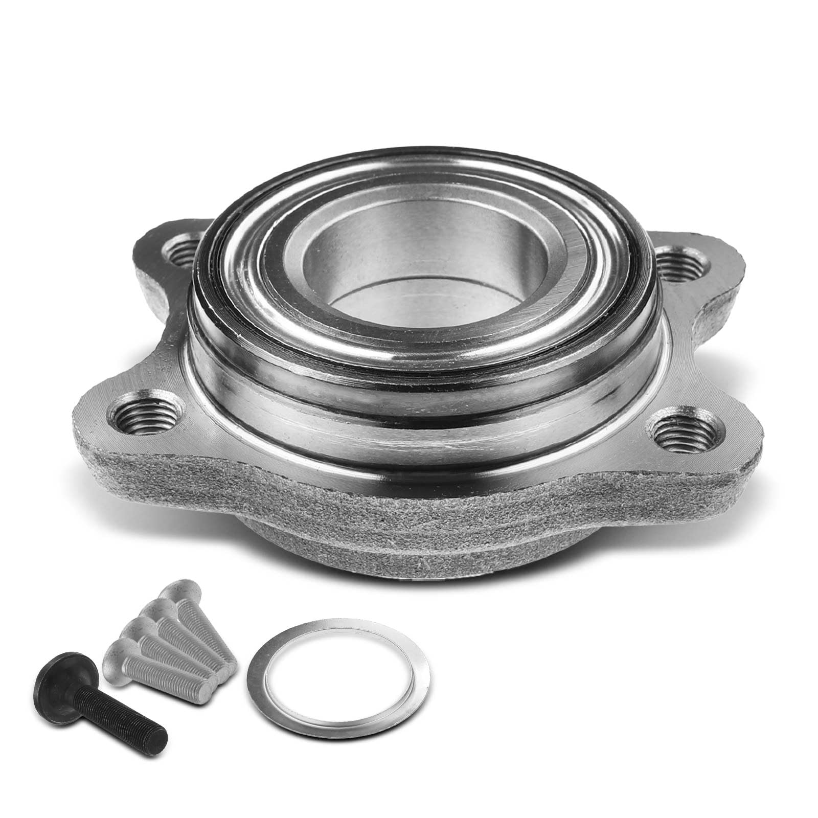 Frankberg Cuscinetto ruota Set di cuscinetti ruota Asse Anteriore Compatibile con A4 8E2 A4 Avant 8E5 Exeo ST 3R5 A6 4B2 4B4 A4 Avant 8ED Replace# 4D0407625D